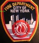 Abzeichen Feuerwehr New York