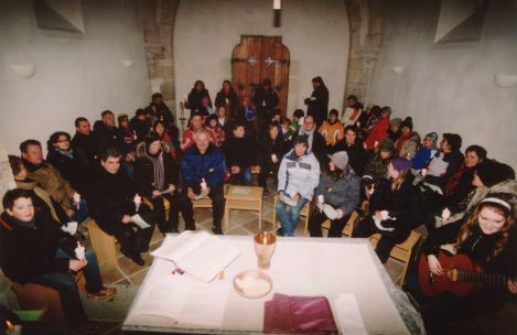Adventmesse in der Erentrudis-Kapelle