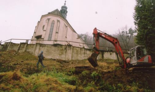 Arbeiten für Friedhof Klein-Wien