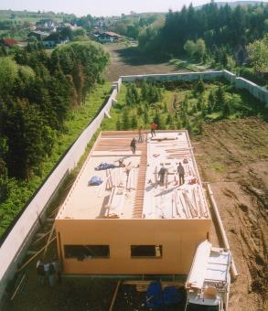 Baufortschritt - Juni 2008