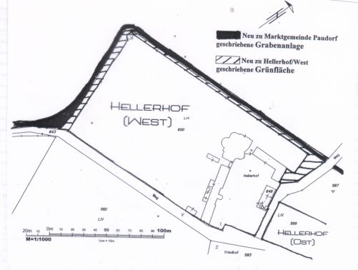 Plan Hellerhof-Graben und Vorflche